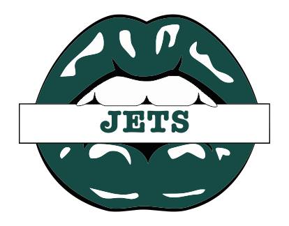 New York Jets Lips Logo iron on paper